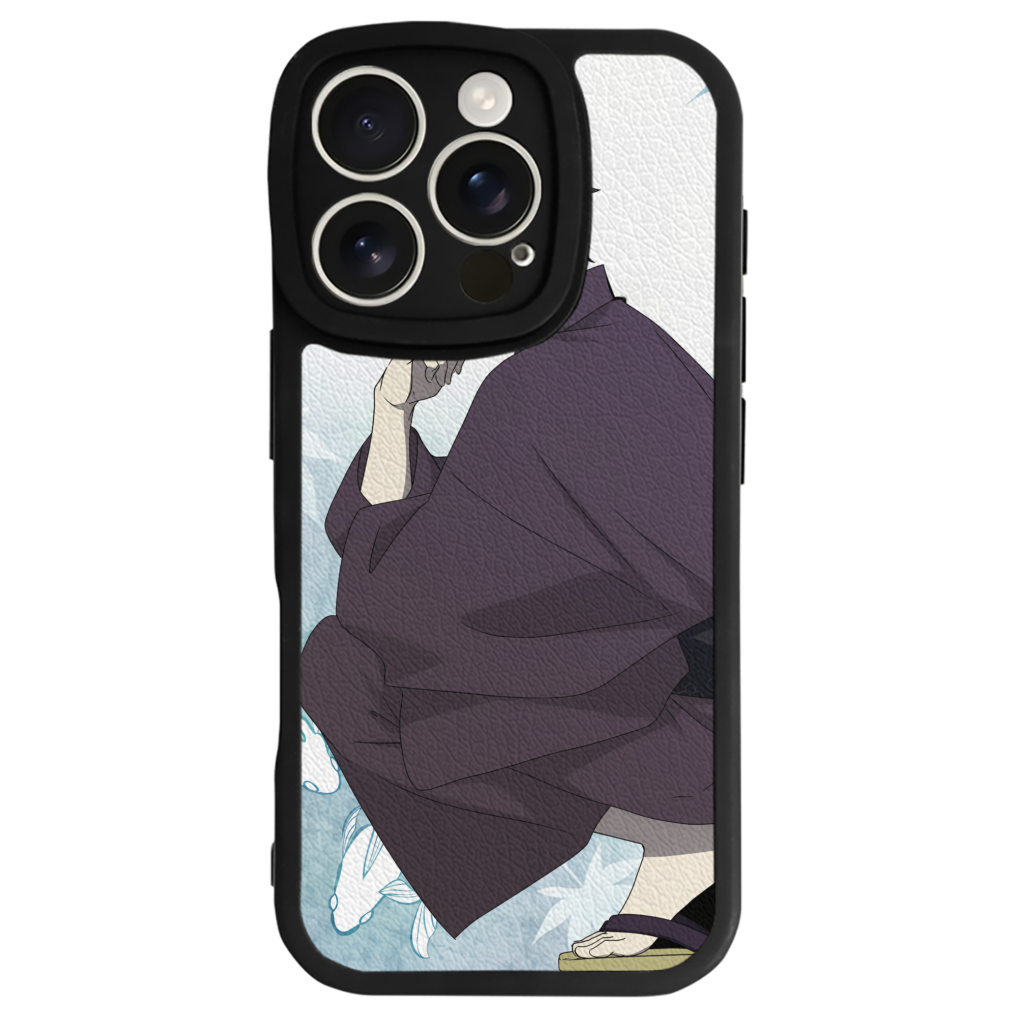 （画像用） 文豪ストレイドッグス Bungo Stray Dogs 【iPhone 16シリーズ対応】シリコンスマホケース（レザー調） 材質：シリコン